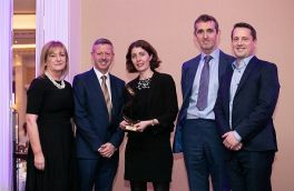 Antoinette O 'Callaghan, Exterion; Declan Farrelly, Ipsos MRBI; Elizabeth Loughren, Sport Ireland;  Peter Smyth, Sport Ireland and Kieran O 'Leary, Ipsos MRBI